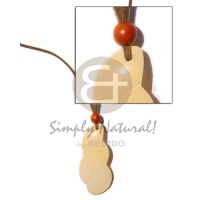 leather thong with h= 45mm melo shell