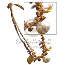 buri seeds quadruple wax cord with three