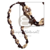 nassa tiger with sq. cut brownlip, 2 3mm