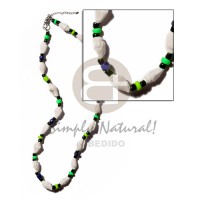 nassa white with 4 5mm coco Pokalet. and