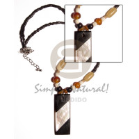 2 3mm black coco plt. with bone and
