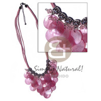 cleopatra dangling 18mm ( 25pcs.) pink hammershell