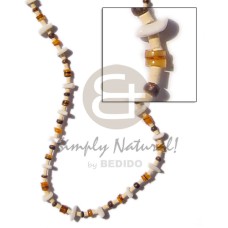 2 3 heishe bleach pukalet natural brown white