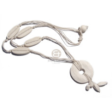 2 rows coco Pokalet bleach black with 20mm