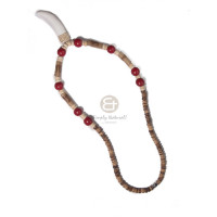 4 5mm coco Pokalet tiger bleach with bamboo tube