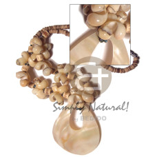 4 5mm coco tiger pklt with crème moon shell sig id wood combination