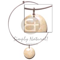 nickel free silver hoop ring with round green