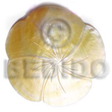 mother of pearl shell (MOP) flower scallop 80mm