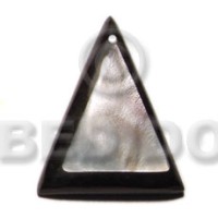 50mm hammershell triangle with thick black resin