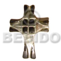 blacklip cross with skin 40mm