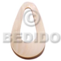 kabibe 35mm teardrop with center hole