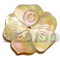35mm flower mother of pearl shell (MOP)