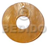40mm donut golden yellow hammershell with