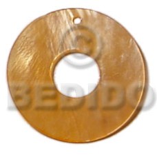 40mm donut golden yellow hammershell with