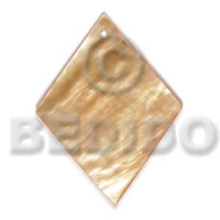 40mmx29mm mother of pearl shell (MOP) diamond