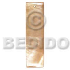 40mmx12mm mother of pearl shell (MOP) bar