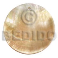 mother of pearl shell (MOP) shell round 40mm