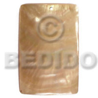 40mmx27mm rectangular mother of pearl shell (MOP)