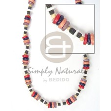 coco pokalet red black violet combination with shell