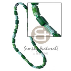 buri seed tube and colored white clam