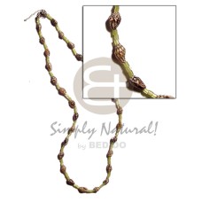 nassa tiger with glass beads