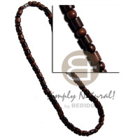 round camagong tiger wood beads with cylinder