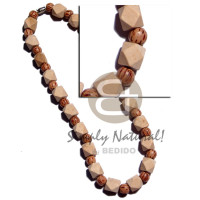 10mm natural white wood with round 8mm