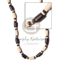 black white wood tube with coco Pokalet bleach