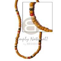 4 5 coco pokalet golden yellow with red green