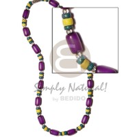 violet buri tube w. yellowithmoss green