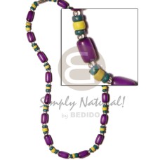 violet buri tube w. yellowithmoss green