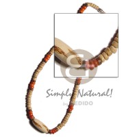 4 5 natural and orange coco pokalet with