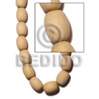 natural white wood barrel 23mmx30mm