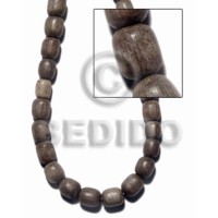 greywood wood oval 10x12mm  32 pcs.