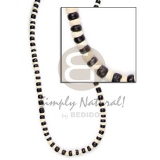 4 5mm coco Pokalet black and white zebra