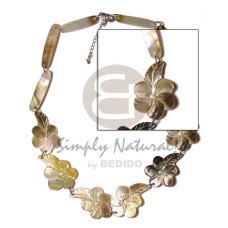 blacklip flower s and bars in metal