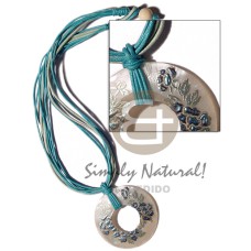 6 layers wax cord with 50mm handpainted