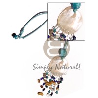 wax cord with round 45mm hammershell and