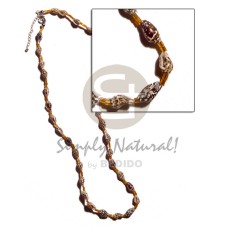 nassa tiger with glass beads