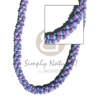 3 layers twisted 2 3mm coco Pokalet. 