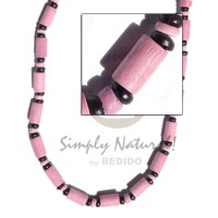 pastel pink wood tube with 4 5mm