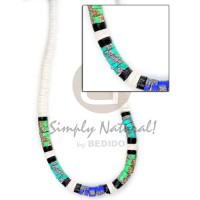 graduated white clam with 7 8mm splashing coco