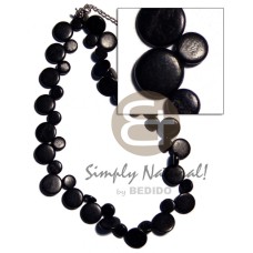 single row black coco sidedrill 10mm