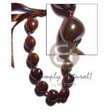 brown kukui nuts ( 16 pcs.