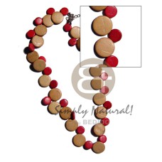 single row red natural white coco sidedrill