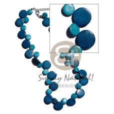 single row blue tones coco sidedrill