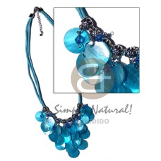 cleopatra dangling 18mm ( 25pcs.) bright blue