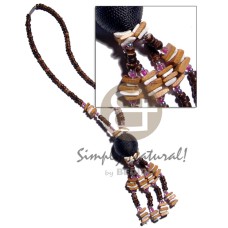 tassled 4 5mm coco Pokalet with coco sq.