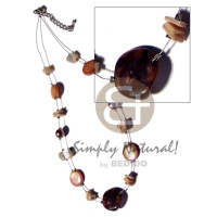 brownlip tiger shell nuggets in magic wire