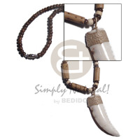 4 5mm coco nat brown with bamboo tube